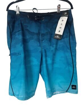 NWT O'neill Hyperfreak Heat S-Seam Fade 21" Boardshort Size 30